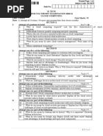 Btech Cs 7 Sem Cloud Computing rcs075 2021