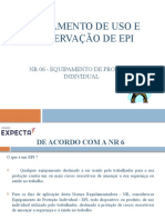 Treinamento de Uso e Conservação de Epi