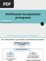 Distribuição Da População em Portugal 2