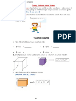 Area y Volumen de Un Cubo