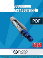 Catálogo Escurridor Compactador Sinfin