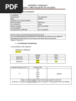 3ºESO - Dossier 2 Leçon 1 Élèves