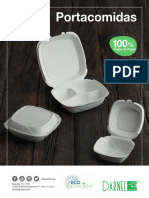 Portacomidas de Pulpa de Papel Darnel Naturals Ficha Tecnica