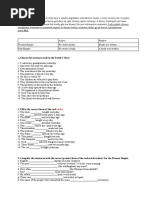 Passive Voice Present Simple Past Simple