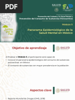 Panorama Epidemiológico de Salud Mental