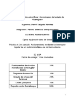 Accionamiento de Un Motor Monofásico Mediante Un Interruptor Bipolar de Corriente Alterna