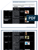 Tabla Precursores Aportaciones Generaciones
