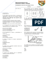 Evaluacion de Reproduccion en Los Seres Vivos