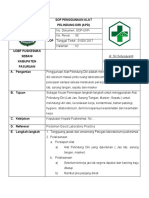 SOP Penggunaan APD