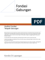 04 - Analisis Fondasi Telapak Gabungan