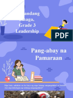 Aralin 2 Pang-Abay Na Pamaraan