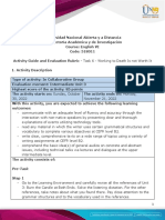 Activity Guide and Evaluation Rubric - Task 6 - Working To Death Is Not Worth It