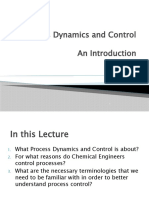 Process Dynamics and Control