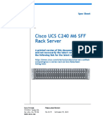 c240m6 SFF Specsheet