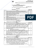 Heat and Mass Transfer Kme 501