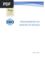 PNO-SG-001 - Procedimiento de Análisis de Riesgos