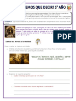 1 Actividad Que Tenemos Que Decir 5° Año
