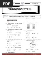 Trigonometría - 5to Año - III Bimestre - 2021