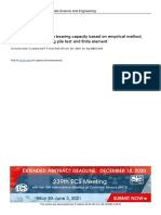 Comparison of Ultimate Bearing Capacity Based On e