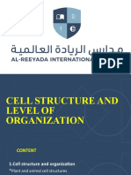 Cell Structure and Level of Organization (Autosaved)