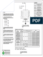 General Electrical Notes Legends: Detail of Panel