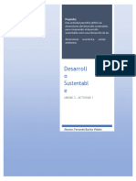 Mapa Conceptual Dimensiones Del Desarrollo Sustentable