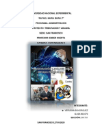 Informe de Contabilidad II Elaboración y Análisis Del Estado Financiero