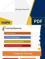 Week 3-Chapter 4 Long Term Financial Planning and Growth