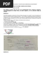 Problemas Sobre Conservacion de Energia