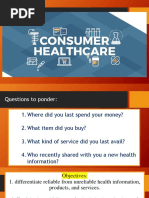 Consumer Health