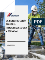 Cemex Postura Construccion Industria Segura y Esencial