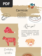 Carnicos - Introducción A La Gastronomía