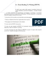 From Reading To Writing (FRTW) - PDF PARA IMPRIMIR