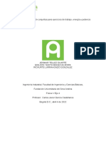 Estrategias de Solución para Ejercicios de Trabajo, Energía y Potencia EJE 4