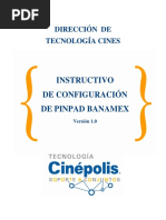 INS Configuración Pinpad Banamex