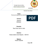 Técnicas de Deposición de Materiales