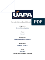 Tarea #3 Pruebas Psicopedagógica