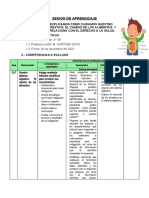 Sesion de Aprendizaje de Ciencia y Tecnologia Miercoles 02 Noviem