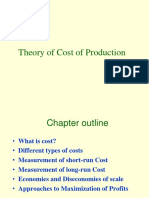 Theory of Cost of Production6