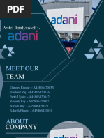 Pestel Analysis of Adani Group