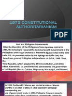 1973 Constitutional Authoritism 