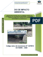 Estudio de Impacto Ambiental