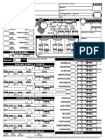 Ficha Leve Pathfinder2e