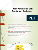 Sistem Pembiakan Seks Tumbuhan Berbunga