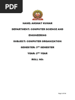 Akshat Computer Organization