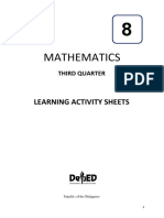 Mathematics 8 LAS Quarter 3 Tuguegarao City