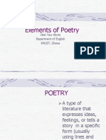 Elements of Poetry