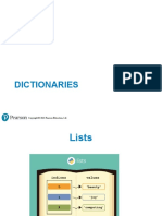 Dictionaries