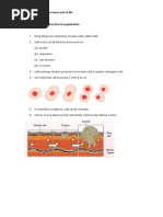 Chapter 2 Cell As The Basic Unit of Life