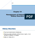 Chapter54 Management of Patients With Kidney Disorders